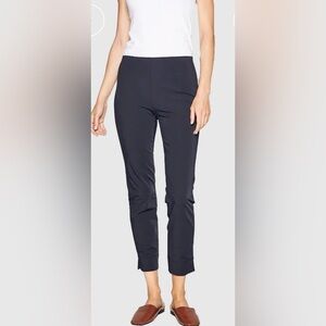 Seductive Elegant Black/navy Straight Leg Women's Pants, us4